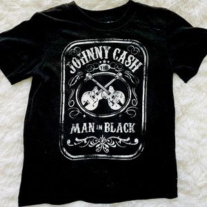 Kids Johnny Cash Band Tee